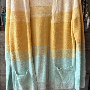 Colorful Striped Women's Sweater